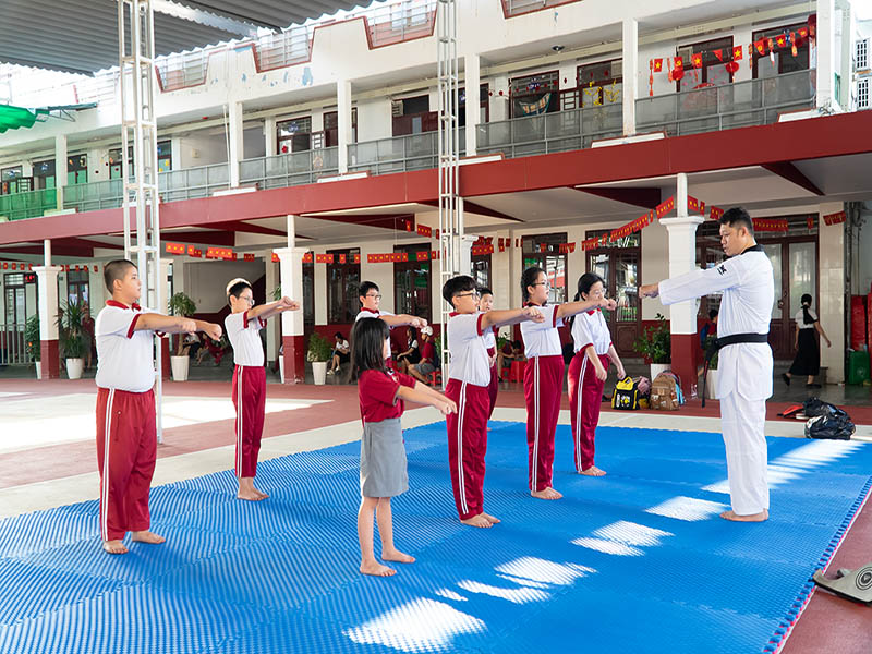 Võ thuật học đường - Nuôi dưỡng thể chất
