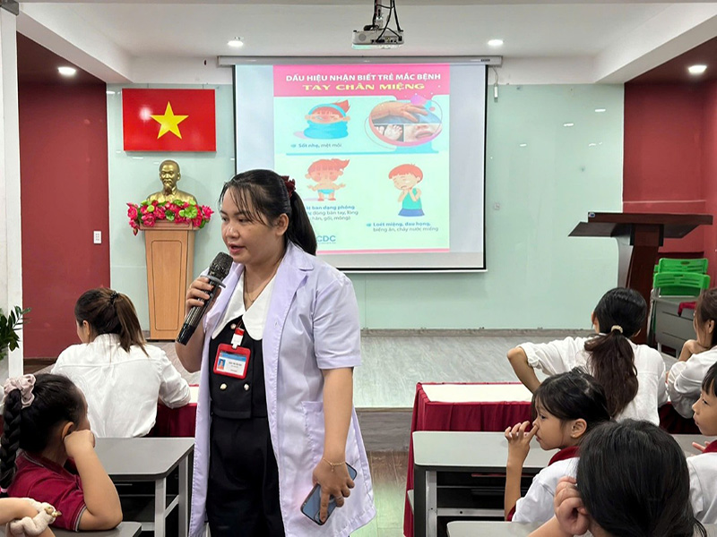 Phòng chống bệnh tay chân miệng