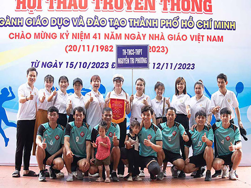 Hội thao Ngành giáo dục thành phố năm 2023