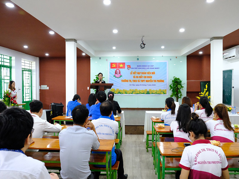 Lễ kết nạp Đoàn viên mới năm 2020