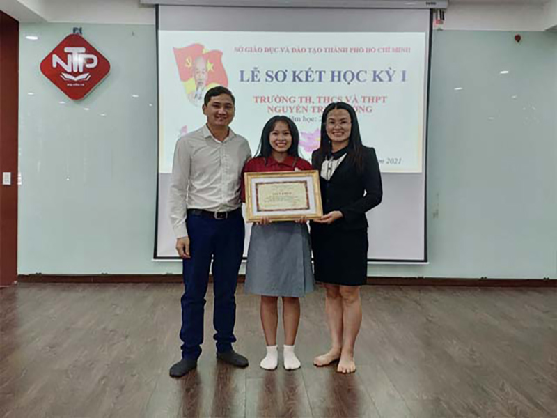 Lễ sơ kết học kì 1 năm học 2020-2021