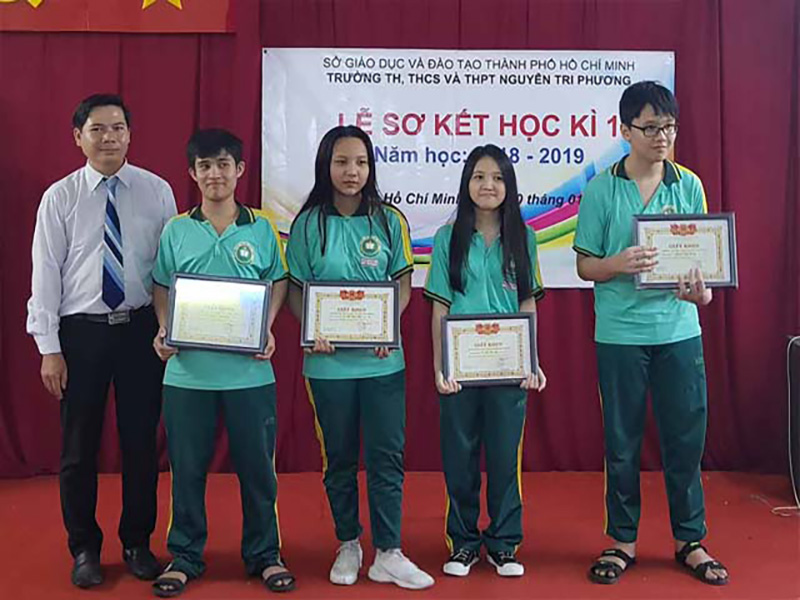 Lễ sơ kết học kì 1 năm học 2018-2019