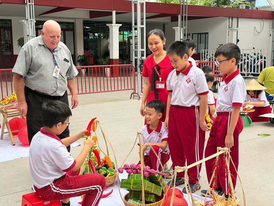 cho xuan trong gio hoc tieng anh 5