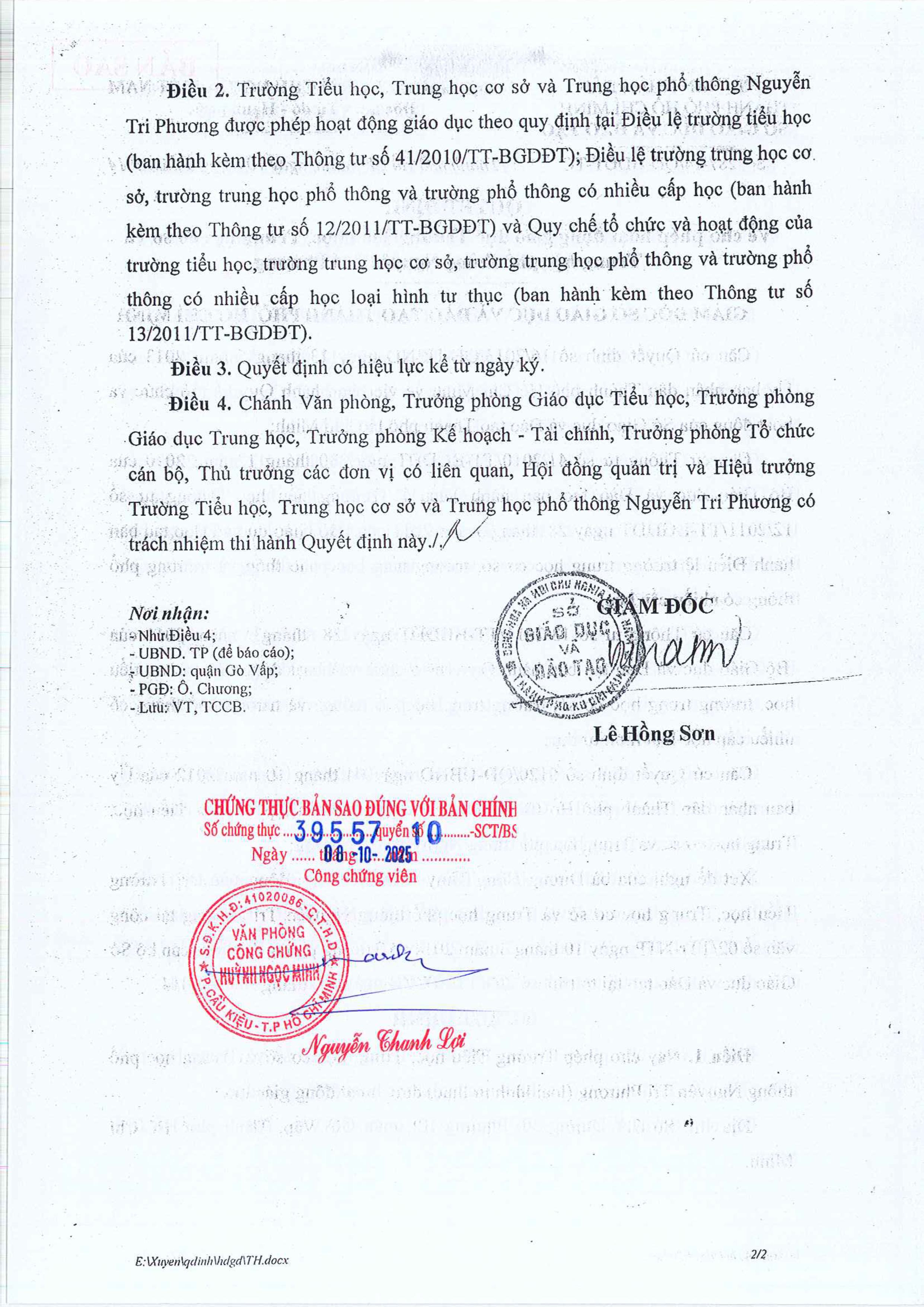 cho phep hoat dong giao duc 1
